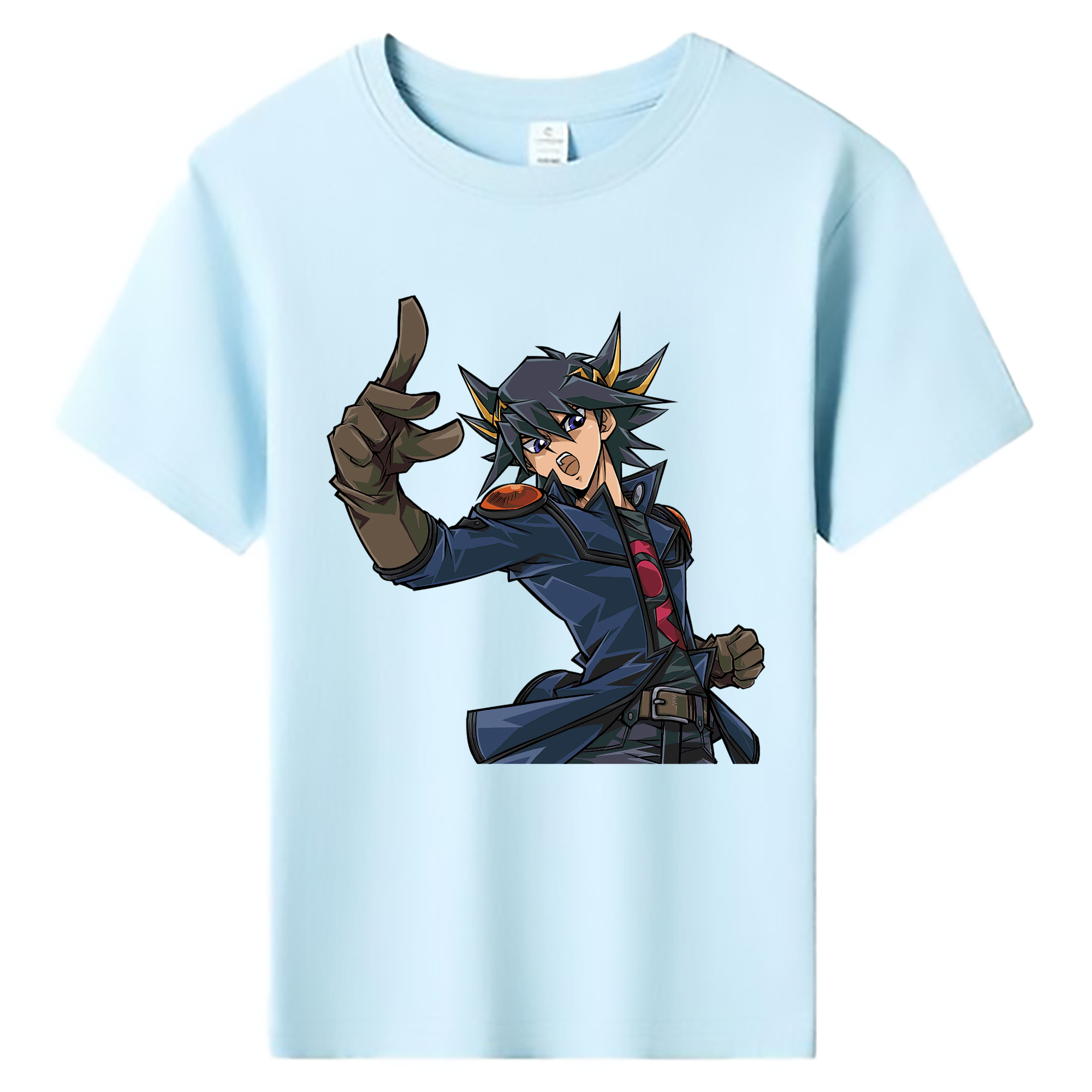 （画像用） 遊☆戯☆王 Yu-Gi-Oh! 綿100％キッズTシャツ（フロントプリント）